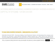 Tablet Screenshot of dmrstudio.pl